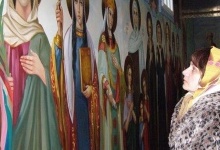Десятки святих київської русі на одному полотні