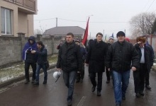 На Волині Автомайдан колядував у перших осіб області і бажав їм звільнитися з посад (відео, фото)