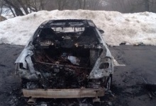 Біля готелю екс-зятя Ющенка спалили машину