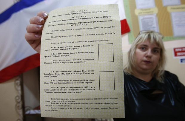 У Криму «референдум» з повною «демократією» — голосують навіть громадяни Росії