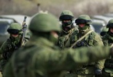 У Почаєві помітили «зелених чоловічків» з Криму