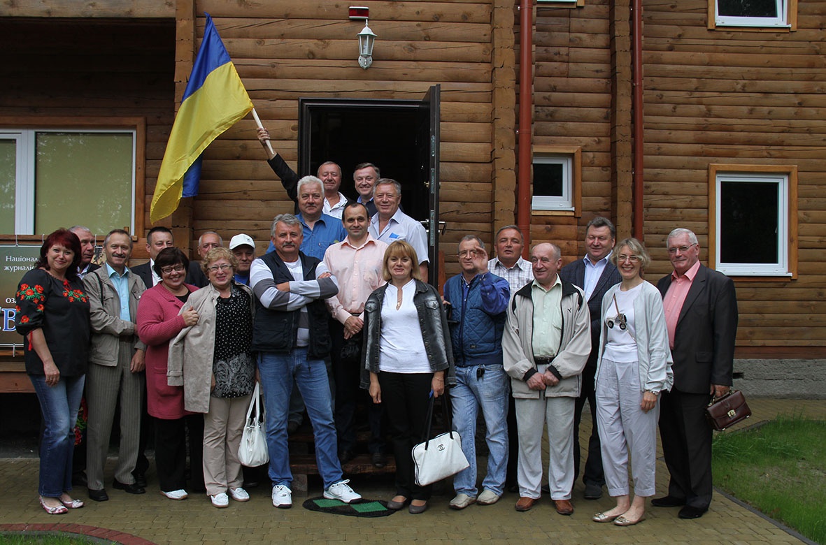 На волинському озері Світязь відкрили базу відпочинку журналістів