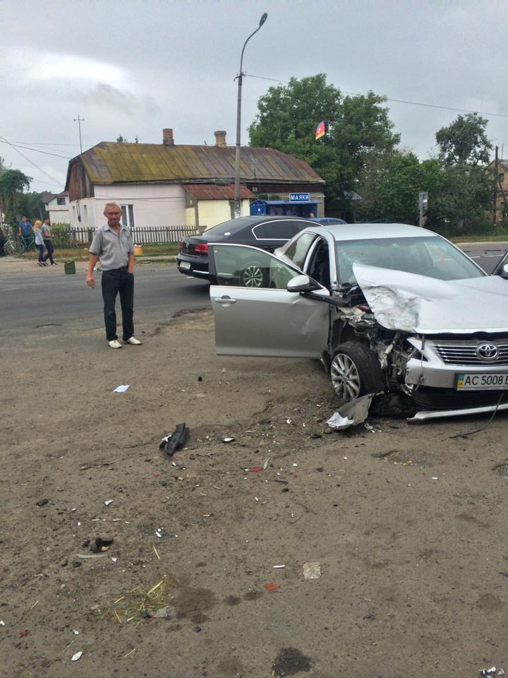 Машина депутата Волиньради під керуванням нетверезого судді спричинила ДТП