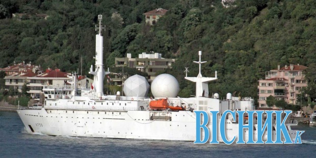 На допомогу Україні у Чорне море зайшов розвідувальний корабель НАТО