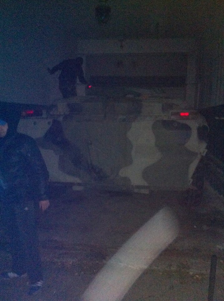 У Харкові була база підготовки сепаратистів — її взяли штурмом і захопили БТР