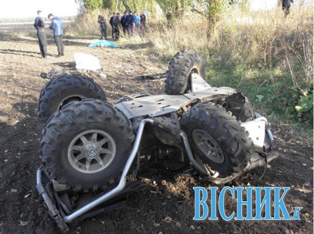 Внаслідок аварії квадроцикла під Луцьком загинули двоє людей