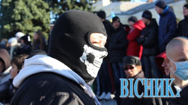 У Києві майданівці і учасники АТО влаштували бій за право охороняти підприємство