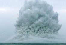 У морі біля Маріуполя стався потужний вибух