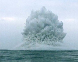 У морі біля Маріуполя стався потужний вибух