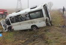 У Запорізькій області розбився автобус з пенсіонерами з Донецька
