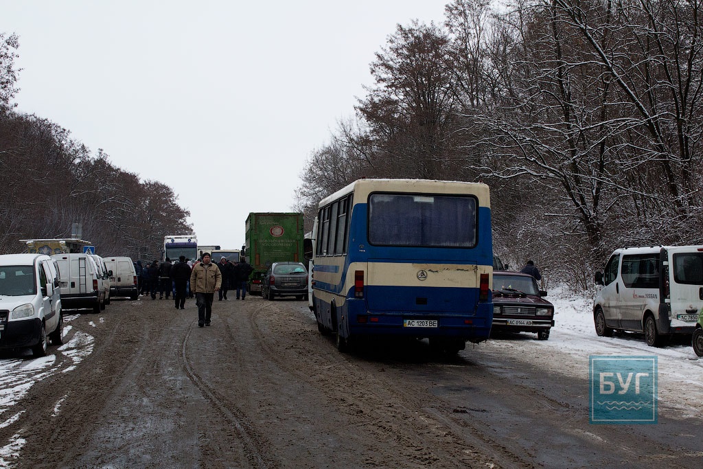 У Нововолинську протестують шахтарі
