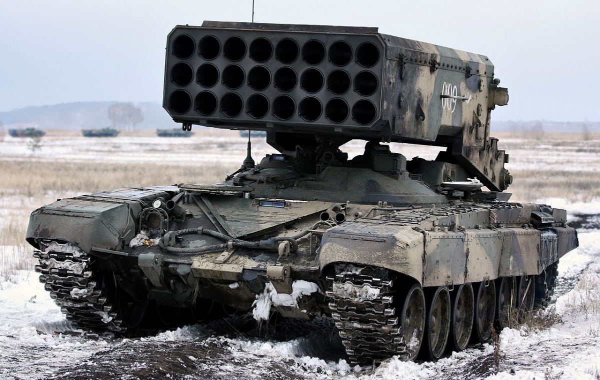 Бойовиків на Донбасі зафіксували реактивні вогнемети «Буратіно»