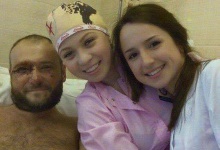 З’явилися фото пораненого Дмитра Яроша з госпіталю