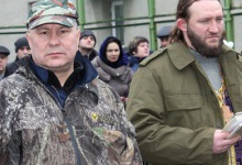 Зведений загін волинської міліції вирушив на Донбас зі своїм духівником