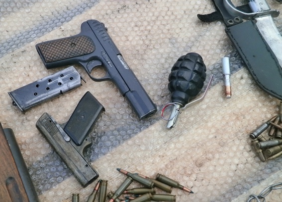 На Житомирщині у пенсіонера виявили пристойний арсенал зброї