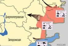 Інфографіка «Інформаційного спротиву» щодо ударних угруповань бойовиків на Донбасі