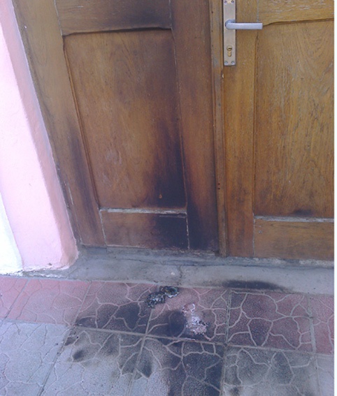 На Тернопільщині підпалили двері військкомату