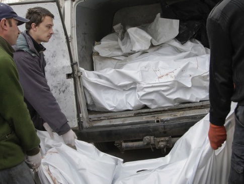 Бойовики віддали тіла 22 і фрагменти тіл «кіборгів» з аеропорту Донецька
