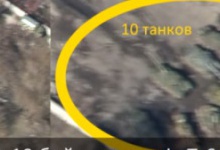 Аеророзвідка батальйону «Дніпро» виявила у Донецьку велику базу з технікою бойовиків