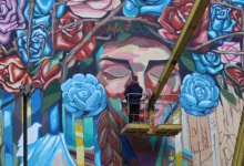У Луцьку фестиваль урбаністичної культури — будинки прикрасили величезні графіті