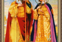 Київські князі Володимир та Ольга — фундатори християнства на Русі