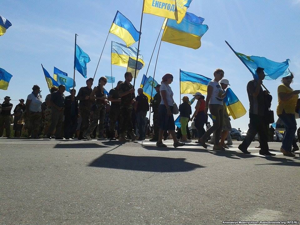 Російське ФСБ про блокаду Криму: за добу на півострів із України не заїхала жодна вантажівка