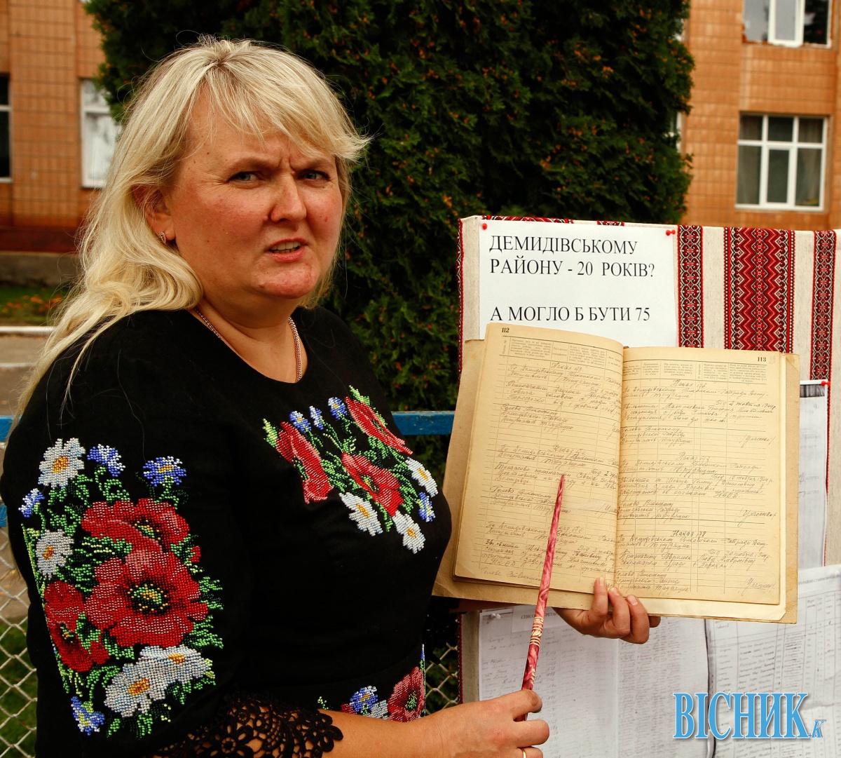 Інна Климюк із документальним літописом рідного краю
