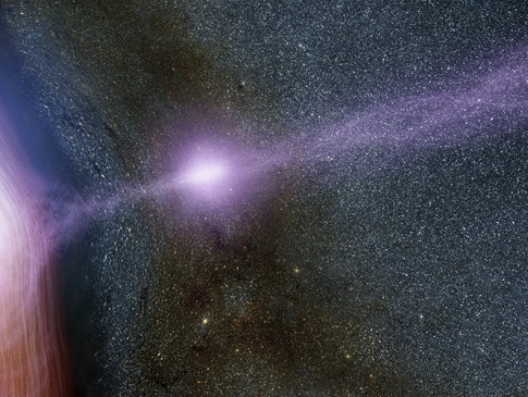 Астрономи показали фото чорну діру у космосі під час «роботи»