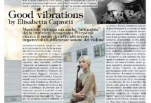 Журнал Vogue прикрасила скрипалька з Івано-Франківська