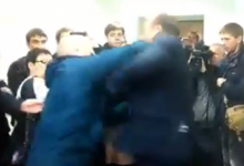Активіст Майдану натовк обличчя Добкіну під час суду над Лукаш