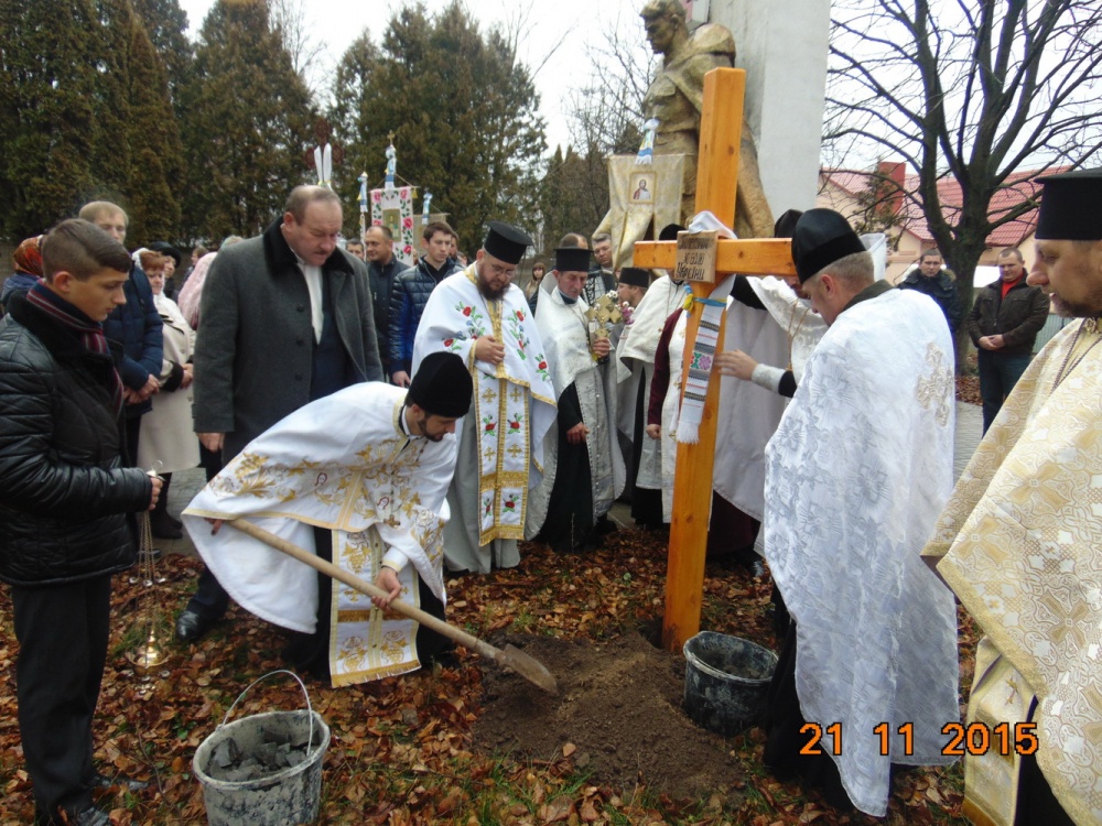У селі під Луцьком буде пам’ятник загиблим на Донбасі