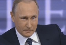 Путін почав підсумкову річну прес-конференцію із «замшелого анекдота»