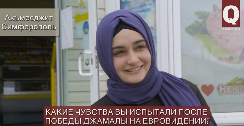 Зворушливе відео: як відреагували татари у Криму на перемогу Джамали
