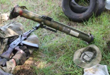 Розбивши ворожу ДРГ військові захопили російський вогнемет