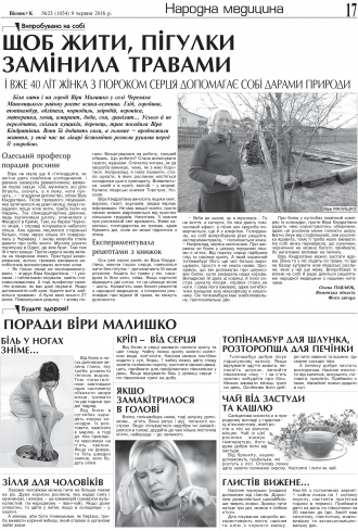 Сторінка № 17 | Газета «ВІСНИК+К» № 23 (1054)