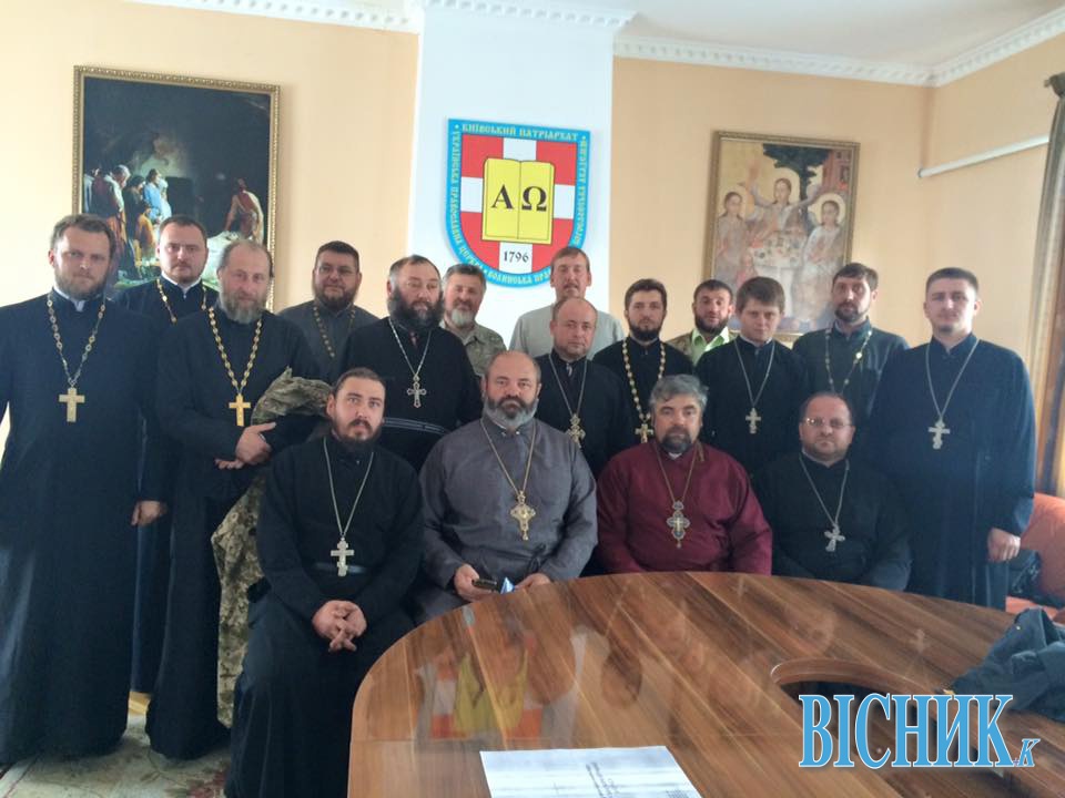 Створюється об’єднання військових капеланів Волинської єпархії УПЦ КП