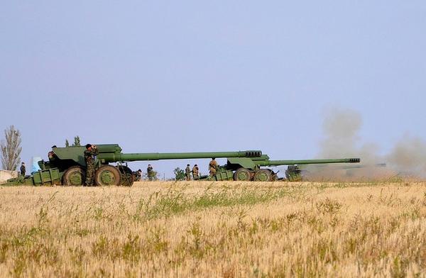 По українських військових вдарили зі 152-міліметрових «Гіацинтів»
