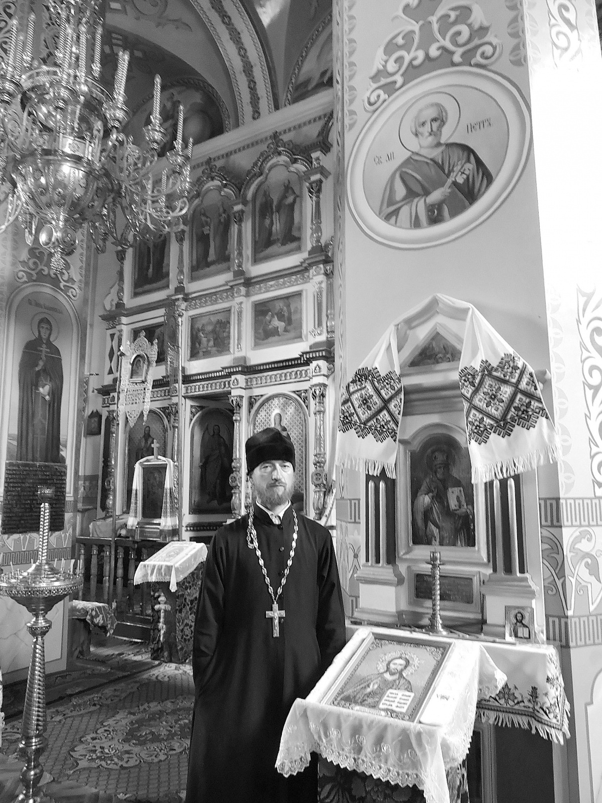 Отець Серафим СІМОНОВИЧ у четвертнянському храмі
