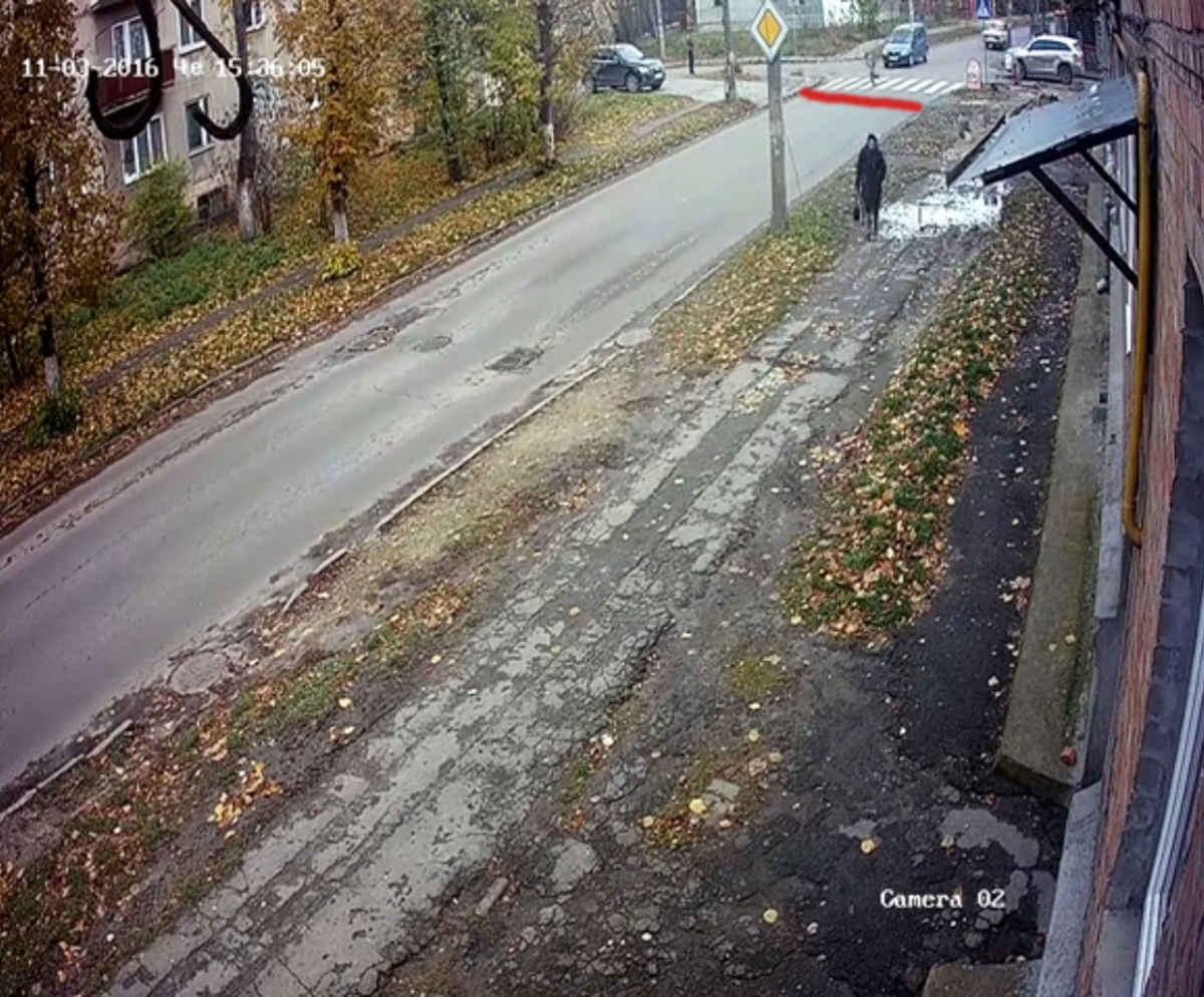 Відео аварії у Луцьку, під час якої збили дитину на пішохідному переході