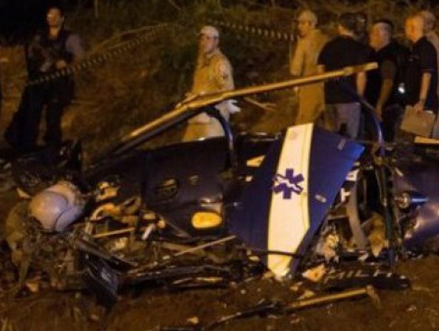 У столиці Олімпіади-2016 бандити збили поліцейський вертоліт: четверо правоохоронців загинули