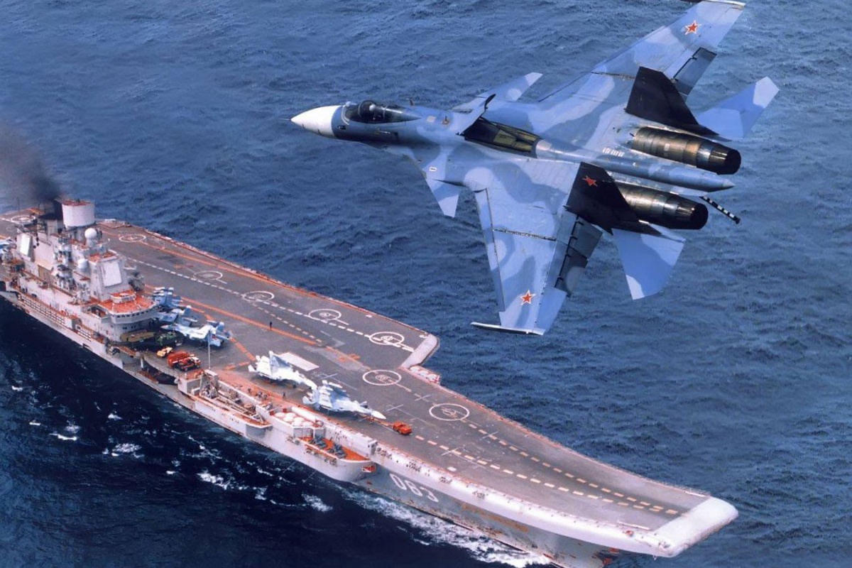 Росія втратила другий за місяць винищувач з авіаносної групи «Адмірала Кузнєцова»