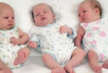 Народила трійню — двох дівчаток та хлопчика