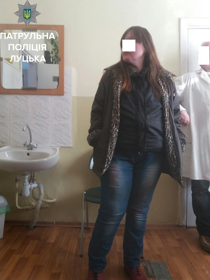 У Луцьку двічі за день затримували агресивну мешканку Нововолинська