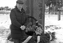 У Ставках освятили стелу з іменами 88 загиблих селян від рук поляків