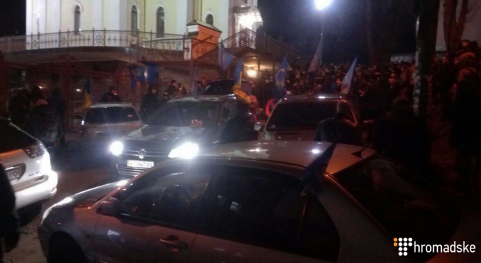 У Києві акція протесту під судом, який не зміг обрати запобіжний захід Насірову