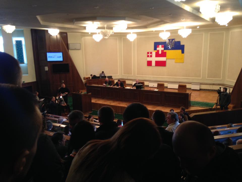Волинська обласна рада висловила підтримку торгівельній блокаді окупованого Донбасу