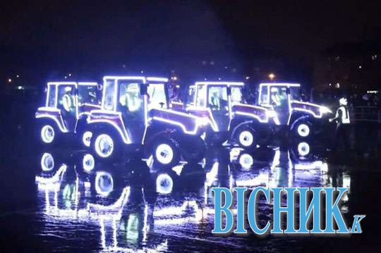 У Білорусі танго танцювали... трактори
