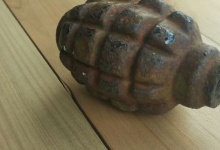 У Луцьку посеред вулиці знайшли гранату