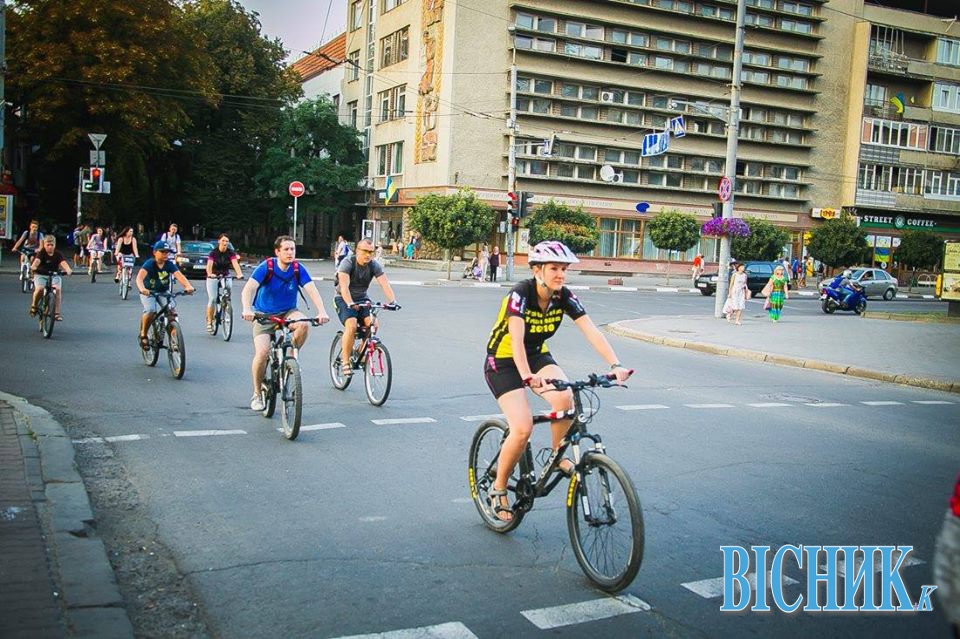 Івано-Франківськ приєднається до флешмобу «Велосипедом на роботу»