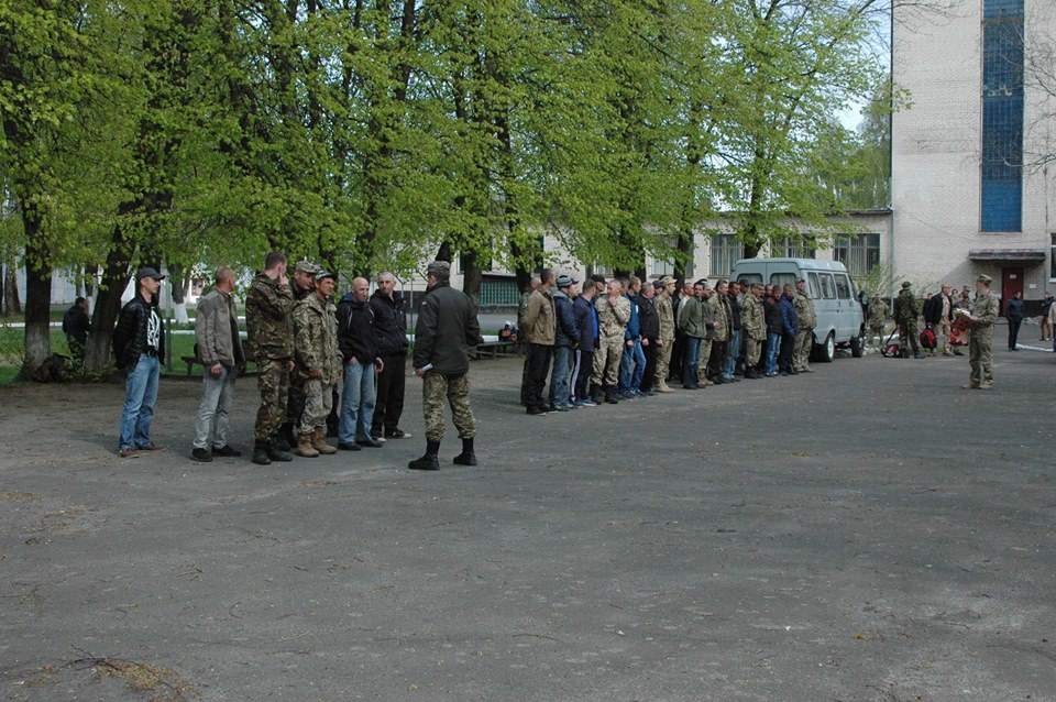 Волинських резервістів направили на навчання до війська